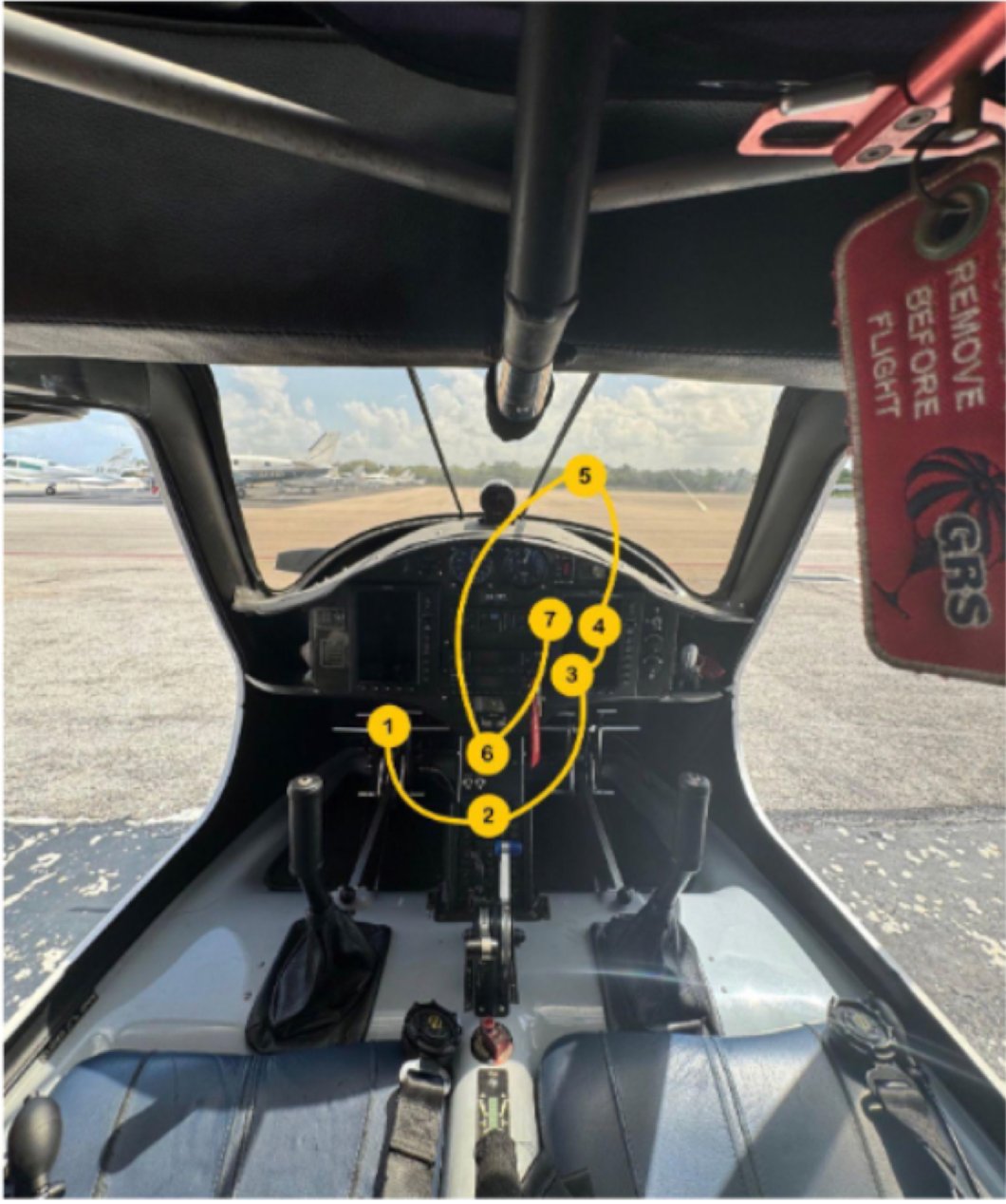 Flujo de cabina — STARTING ENGINE